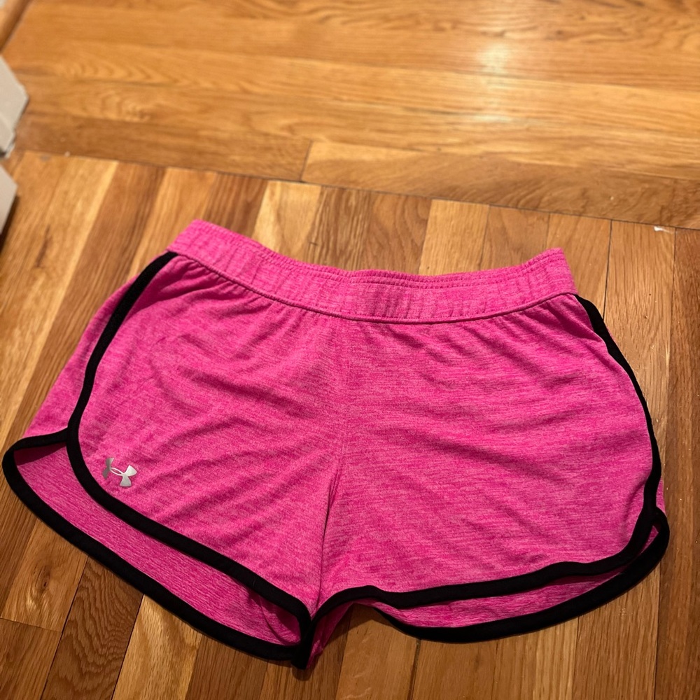 Under Armour pink shorts